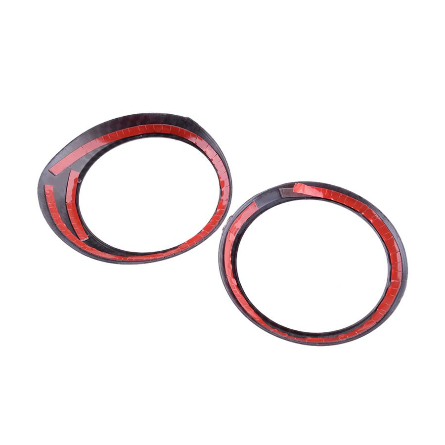 Armaturenbrett Mittelkonsole Luftauslassring in Kohlefaseroptik für Toyota Tacoma 2016-20