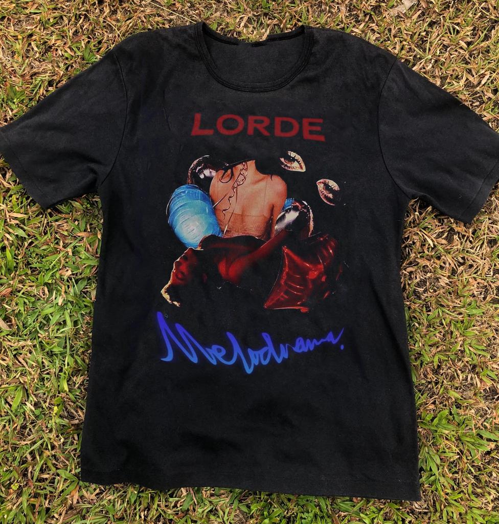 Lorde Black T-Shirt Cotton S-5XL Unisex Gift For Men Women