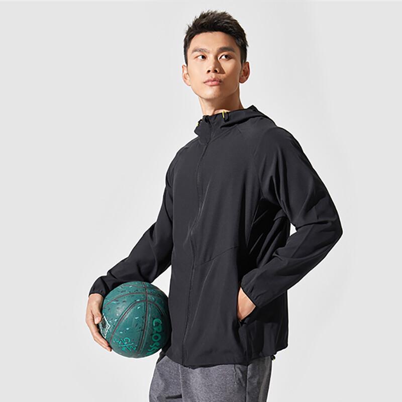 

Qisuo Мужская летняя куртка UPF 90+ быстросохнущая легкая L