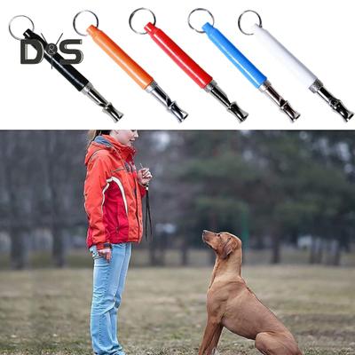 1 Stück/2 Stück Hundepfeife, verstellbare Ultraschall-Hundepfeife mit leiser Geräuschunterdrückung und Trageband, professionelle Hundetrainingspfeife zum Stoppen des Bellens für alle Hunderassen