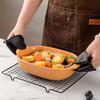 2-piece Oven Silicone Heat-resistant Clamp, Anti Scald and Anti Slip Glove Clip, Pot Holder, Cooking Oven