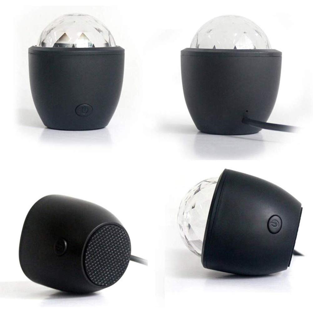 Lights LED Ball Stage Effect Rotating Party Light Sound Activated RC Bulb for DJ  KTV Dancing