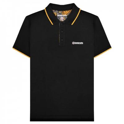 Mens Paisley Lined Polo Shirt