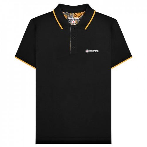 LAMBRETTA Pánské polo tričko s paisley podšívkou