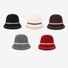 Autumn Winter Knitted Fisherman Hat Women's Bucket Hat