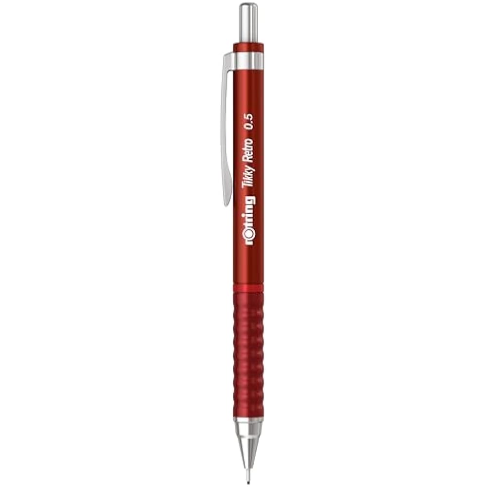 Rotring TIKKY RETRO MECHANIZM METALLIC RED 0.5mm