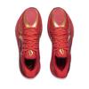 Li Ning Cushioning Slip Resistant Abrasion Resistant Breathable Rebound Grip Low top Basketball Shoes Men's Red ABAW007-3