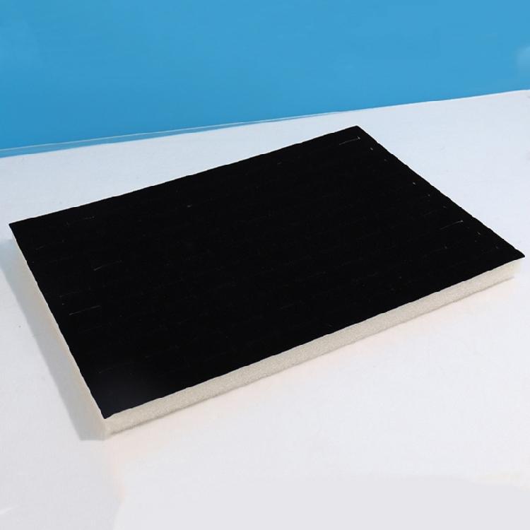 100 Slot Rings Foam Tray Jewelry Display Pad Organizer for Countertop Decoration