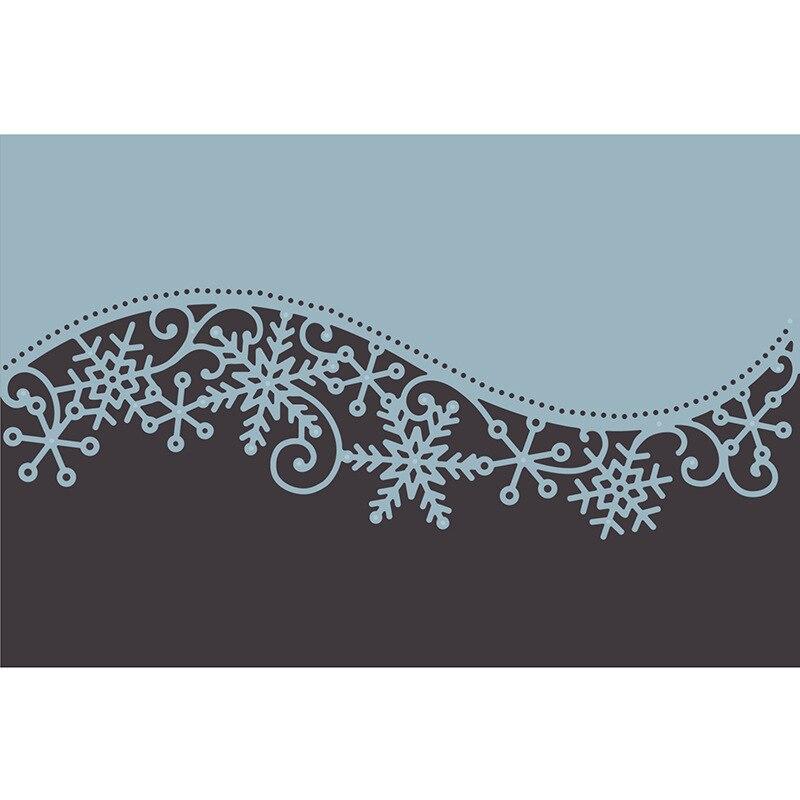 Snowflake Lace Metal Cutting Dies Carbon Steel Cutting Die DIY Scrapbooking  Paper Cutting Die