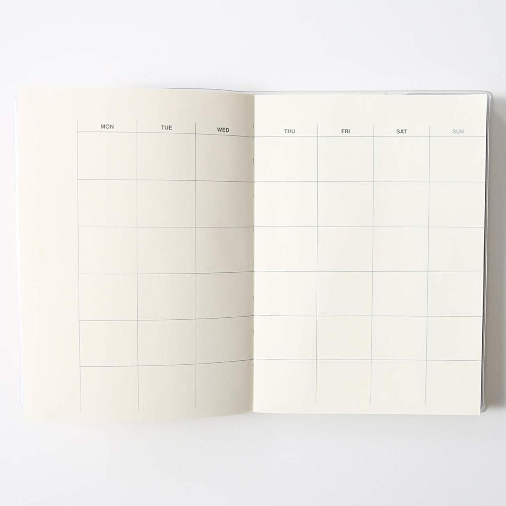 MUJI Planner A6 (Free Planner, Size)