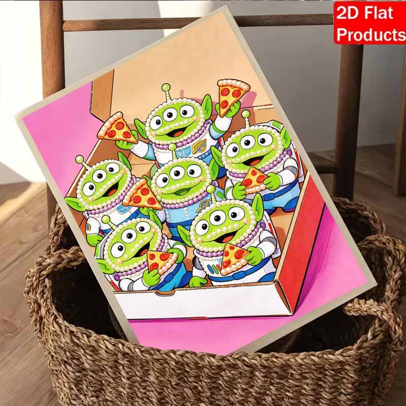 Disney Pearl Painting Pearl Aesthetic Three Eyes for Beginners and Adults, DIY Pearl Diamond Art Painting Kit for Home Wall Decor Gifts
