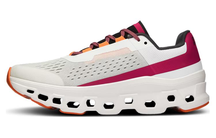 

On CloudmOnster White Red Women s 61.98129 36