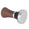 51mm Kaffeetamper Lebensmittelqualität Edelstahl Drucktamper mit Holzgriff für Kaffeewerkzeuge