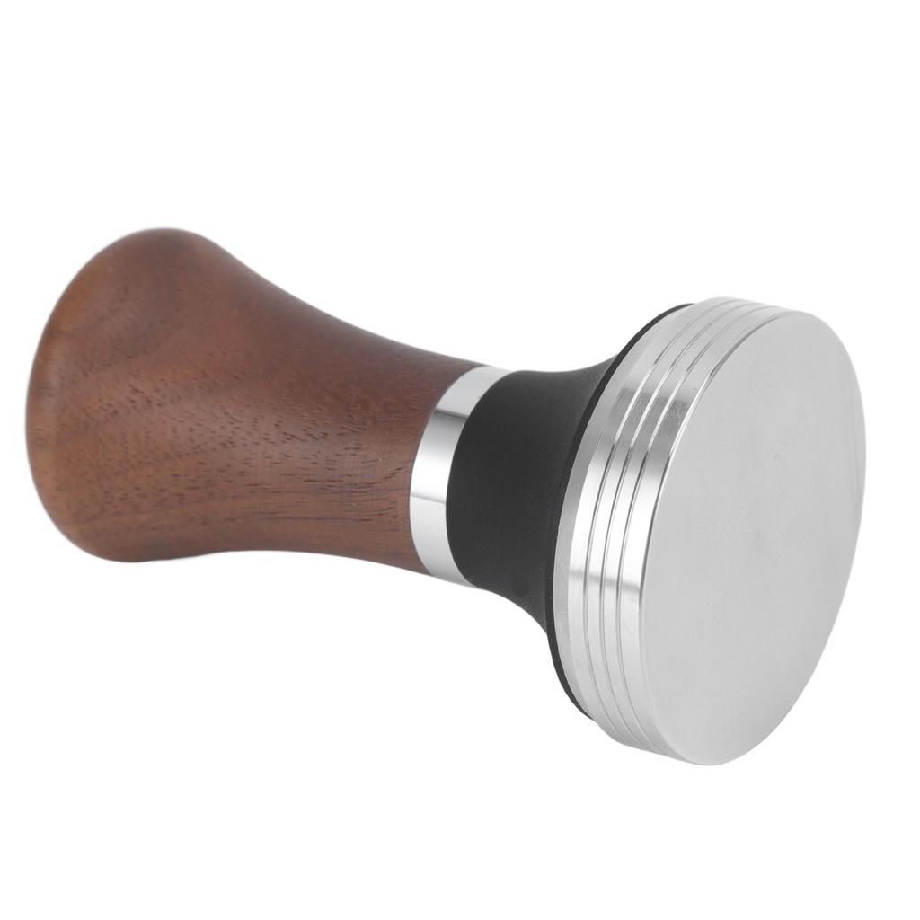 51mm Kaffeetamper Lebensmittelqualität Edelstahl Drucktamper mit Holzgriff für Kaffeewerkzeuge