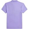 Polo Ralph Lauren Solid Color Short Sleeve Logo Embroidered Polo Shirt Women tops Lilac WMPOKNINB920188-500