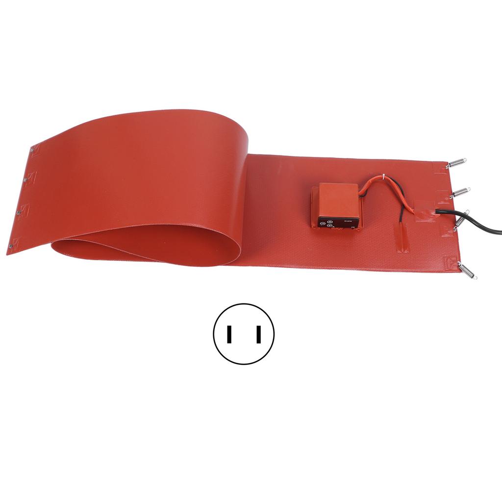 Chauffeur de fût d'huile Silicone Ressort Thermostatique Bande de Chauffage pour Fût pour Usine Industriel 1500W 200L