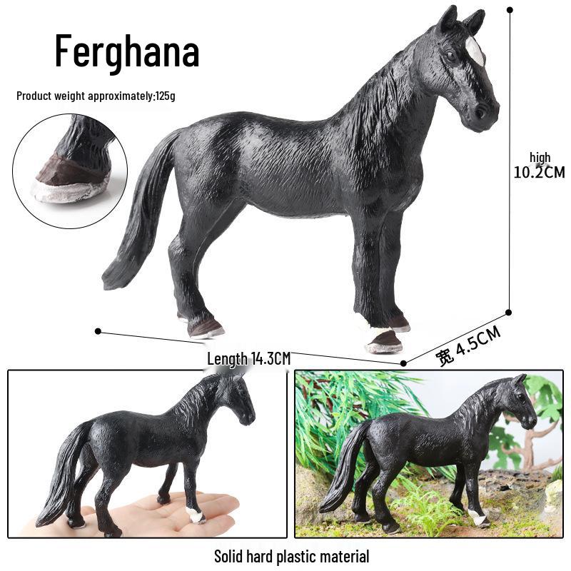 Children's Thousand-Mile Horse Simulation Model Toy and Sand Table Set