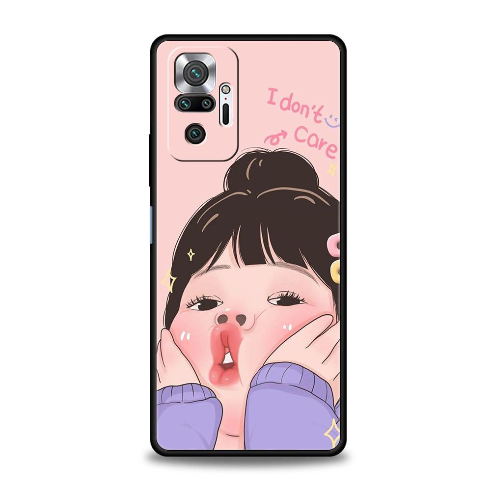 

Cartoon Phone Case Cover for Redmi 14C 10C Note 14 13 12 10 11 Pro Plus 7 8T K40 K50 Gaming Pro Plus 5G Soft TPU Shell Capas Bag Redmi Note 13 Pro