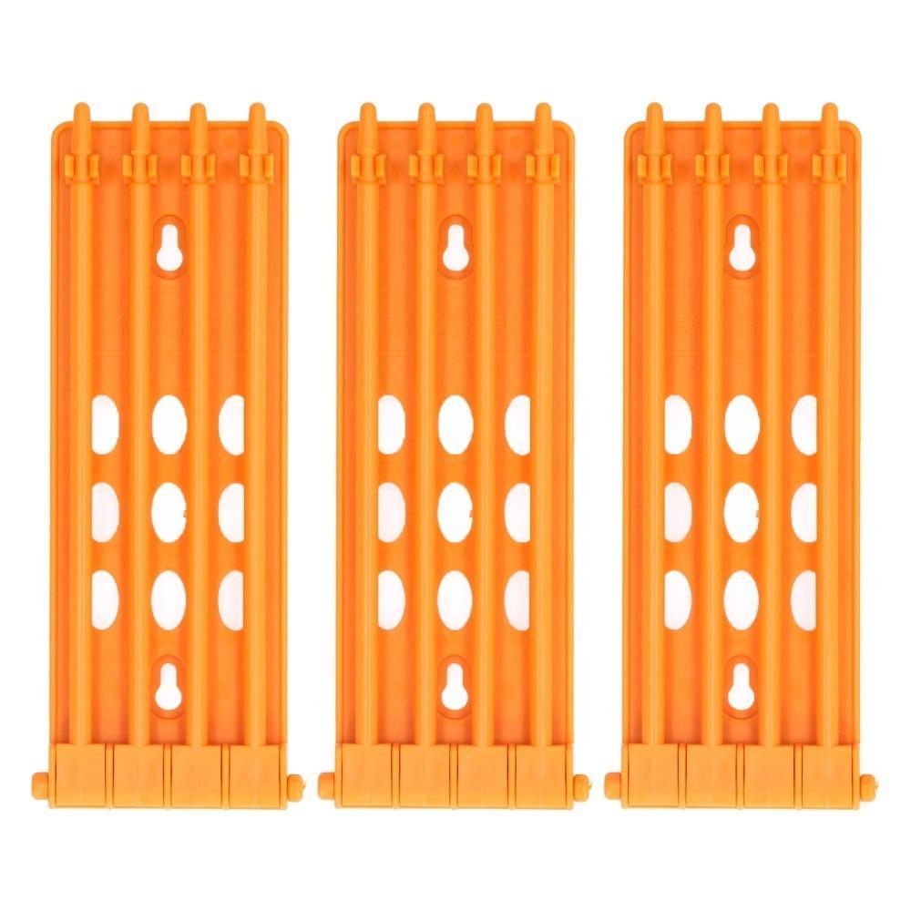 3Pcs ABS Pigeons Bands Rack Frame 4 Column Design Pigeons Leg Rings Holder Pigeons Farm жёлтый