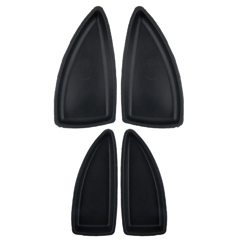 For Malibu For Chevrolet DoorSwitch Bezel Cap 4pcs/set Black For Chevrolet Front Left/right Direct Replacement