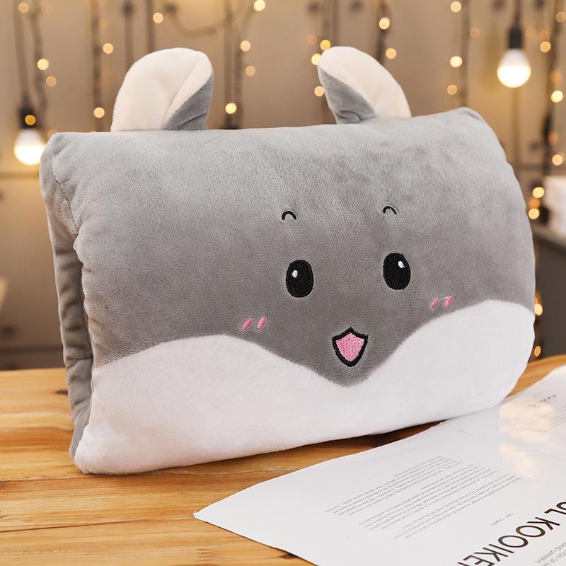 Plush Hand Warmer Pillow Cushion for Office, Dorm, or Classroom