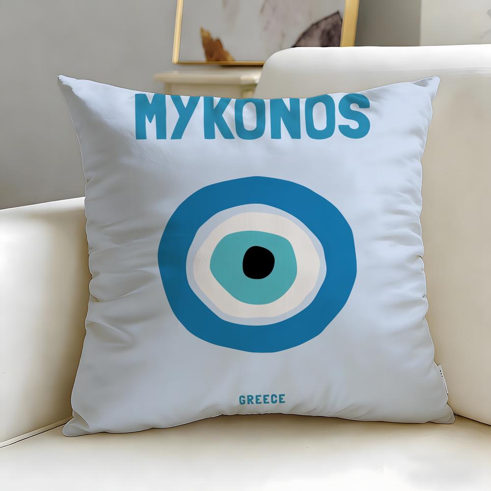 classic theme Travel Vacation Series Cushion Cover Soft  EasyWash Pillow Case  Versatile for Couch Bed Travel and Office