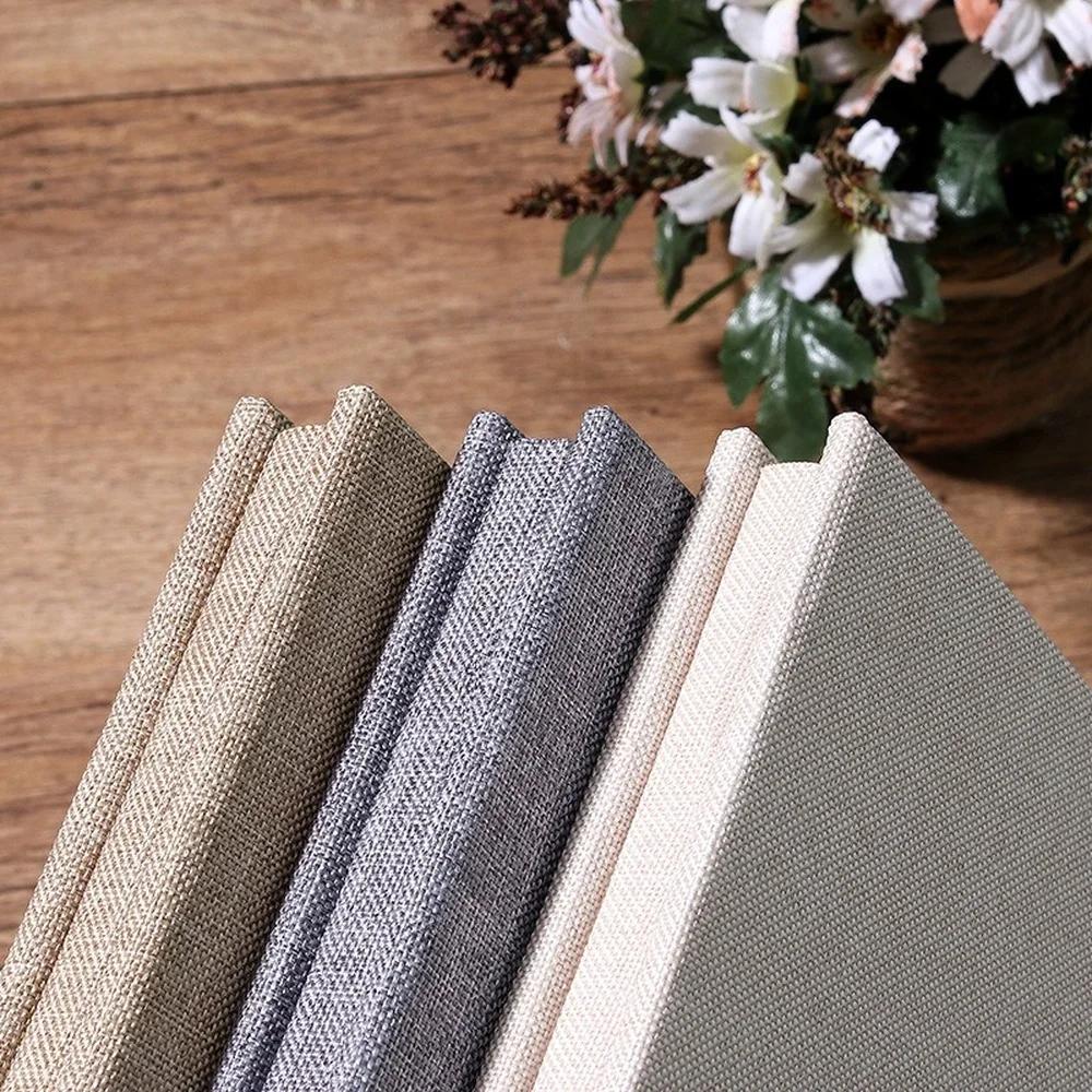 DIY Retro Family Large-capacity Self-adhesive Lamination Simple Linen Photo Album