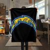 Los Angeles Chargers  Print Flannel Blanket, High quality Comfortable for All Seasons, Home Decor, Warmth and Comfort