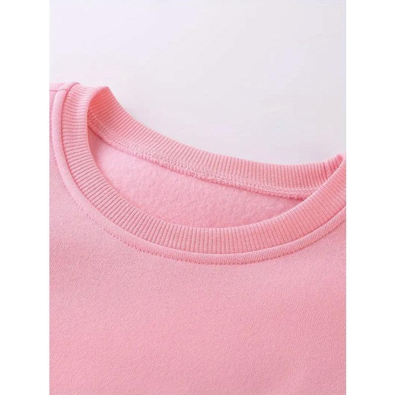 2025 9 29 Kapibala Girls Autumn and Winter Fashion Sweatshirt Creative Christmas Elements Casual Long Sleeve Sweatshirt Round Neck