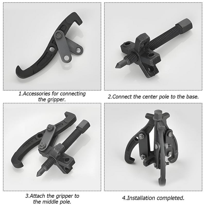 Radlagerabzieher Zahnradabzieher Werkzeug Lagerabzieher Zahnradabzieher Lagerspalter Lagertrenner Dreiarmiges Lagerwerkzeug