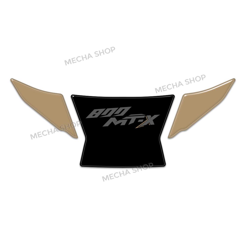 For CFMOTO 800MTX 800 MT X 2025 2026 Motorcycle Accessories Tank Pad Combination 3D Resin Sticker Kit Decal
