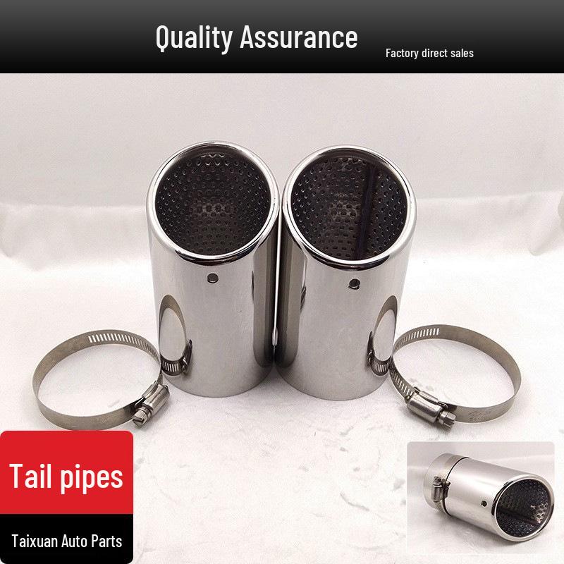 Volkswagen CC Magotan Stainless Steel Silver Exhaust Pipe Tail Trim