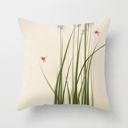 

Китайский ветер лотос узор наволочка диван наволочка домашняя вечеринка автомобиль постельные принадлежности 40x40cm