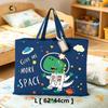 Large Capacity Waterproof Oxford Cloth Cartoon Kids Quilt Storage Bag For Clothes Quilts