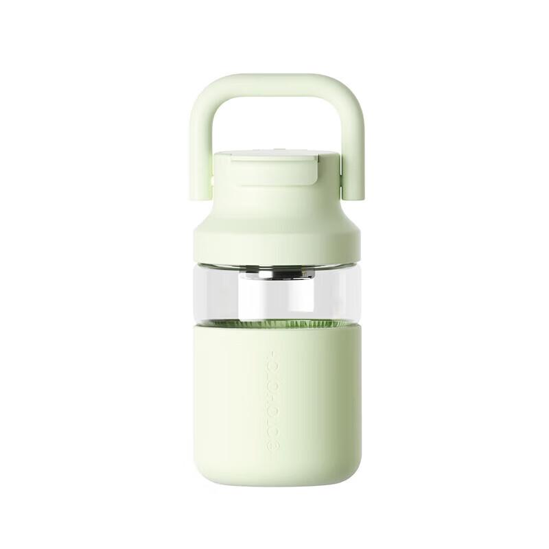 HOLOHOLO Portable Tea Infuser Glass Bottle