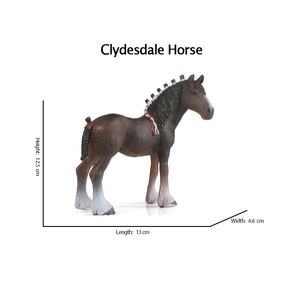 Horse Figures Toy Animals Quarter Libiza Havlin Shire Foal Stallion Farm Animal Figurines Action Figure Toy Horses Kids Gifts