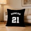 Basketball Number Bryant 24 Curry 30 James 23 Pillow Case Pattern Printed Pillowcase For Living Room Sofa Cushion Cover