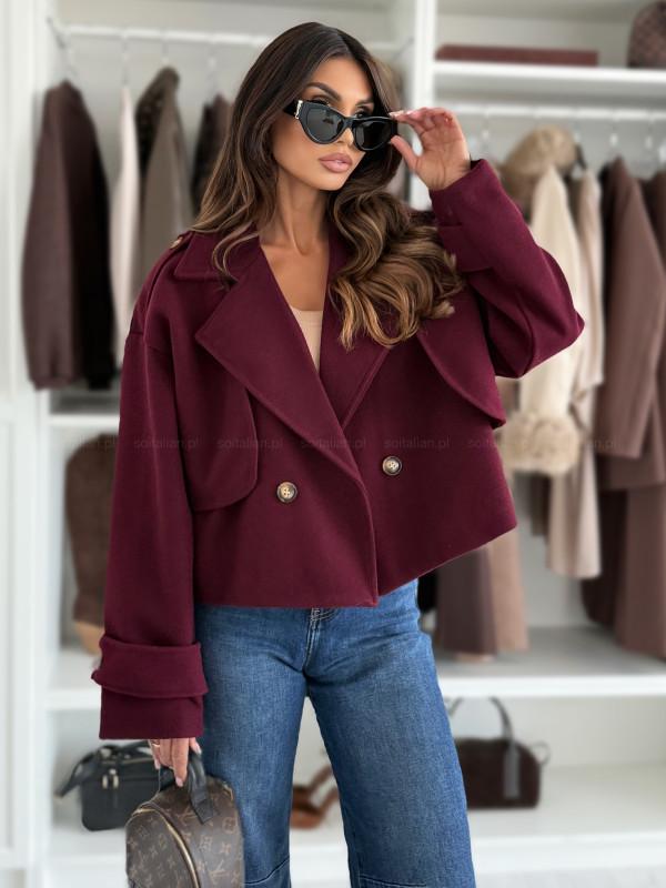 Women's Solid Color Casual Loose Long Sleeve Woolen Overcoat