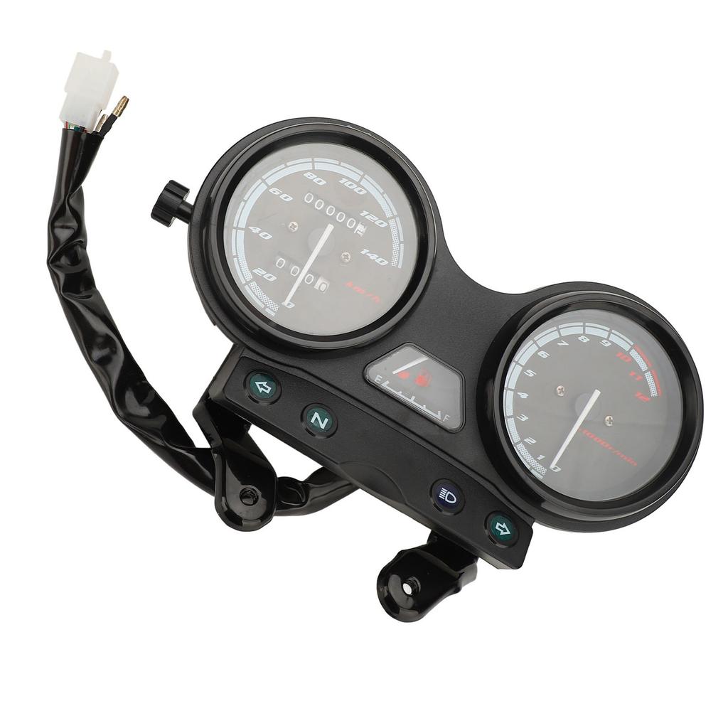 12V Motorrad-Kombi-Instrument Präzise Anzeige Stilvolles Motorrad-Tachometer Kilometerzähler-Instrument für YBR 125