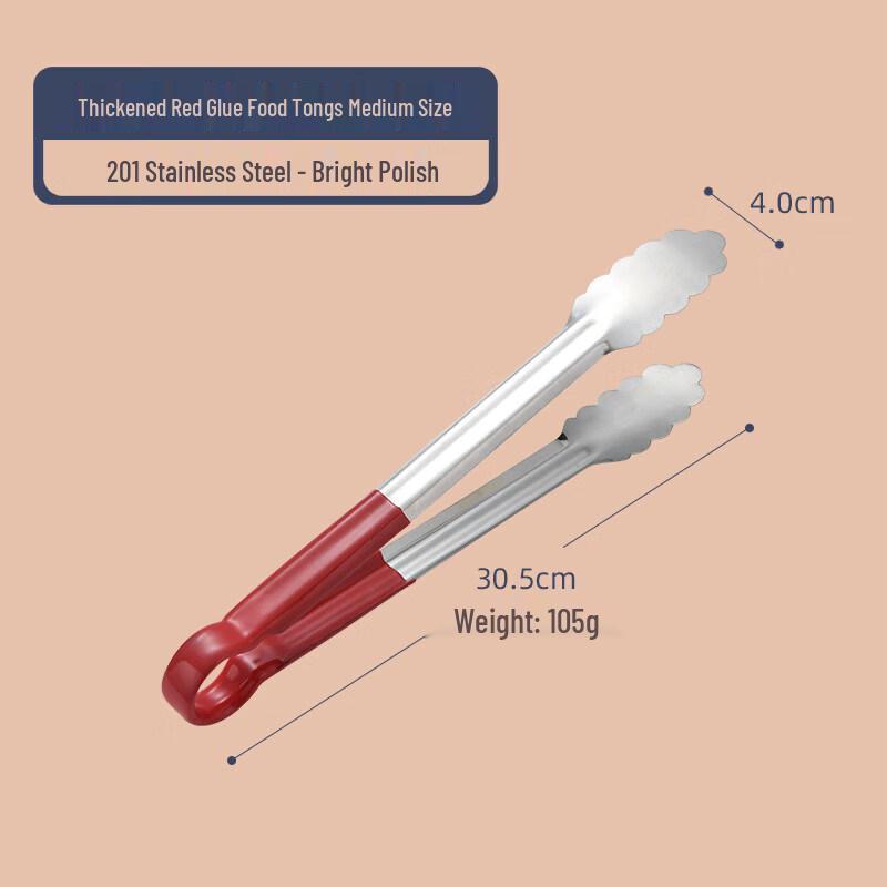 Sichun Stainless Steel Kitchen Food Tongs