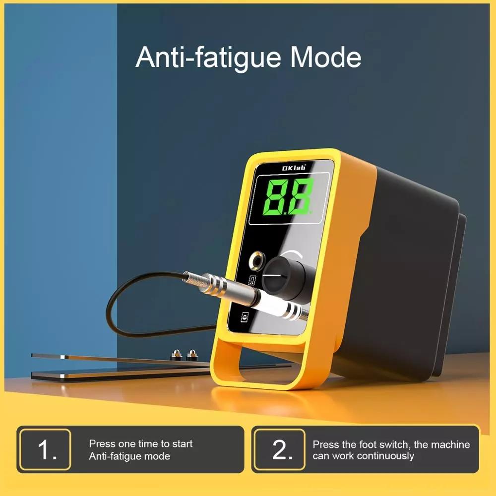 Профессиональный цифровой блок питания для татуировки с ЖК-дисплеем для тату-машины — фото 4