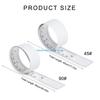 Y3NA Small Pasty Tape Measure with Clear Scale Self-Adhesive Tape Measure Workbenches