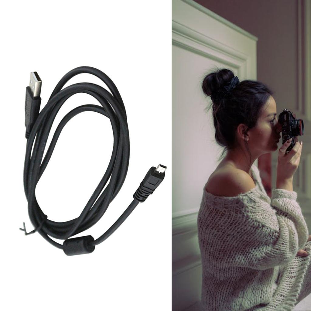 USB2.0 Cable for DSLR Cameras Charger Lightweight Fast Speed Camera Charging Line for DSC W710 W730 W800 W810 W830