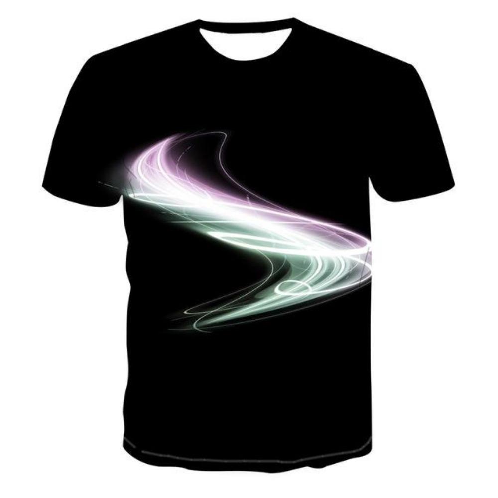 New Summer Men's 3d T-shirt Casual Short-sleeved O-neck Fashion Funny Printing T-shirt Men