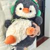 Penguin Plush Toy - Cute, Comfortable Headphone Doll for Kids' Birthdays