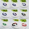 Football Country Flag Wristband Alloy Bracelet Adjustable Sports Band Football Wristlet for Sports and Festivities