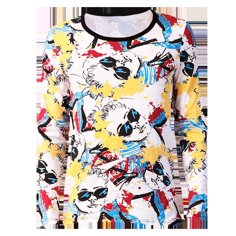 

Мужское термобелье с длинным рукавом - дышащее, облегающее, с круглым вырезом, осенне-зимний топ XXXL жёлтый