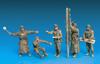 MiniArt Scale German Army Field Gendarmerie Set of with Weapons and Plastic Model Kit MA35315 1/35 5, 1930s-40s, Equipment,