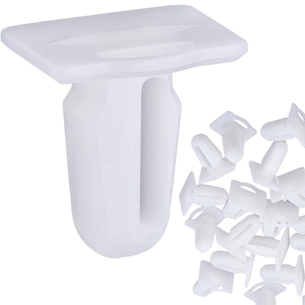 50 Pcs Door Silver Trim Clips, 51471840960 Clip Replacement Car Assessories Parts for BMW