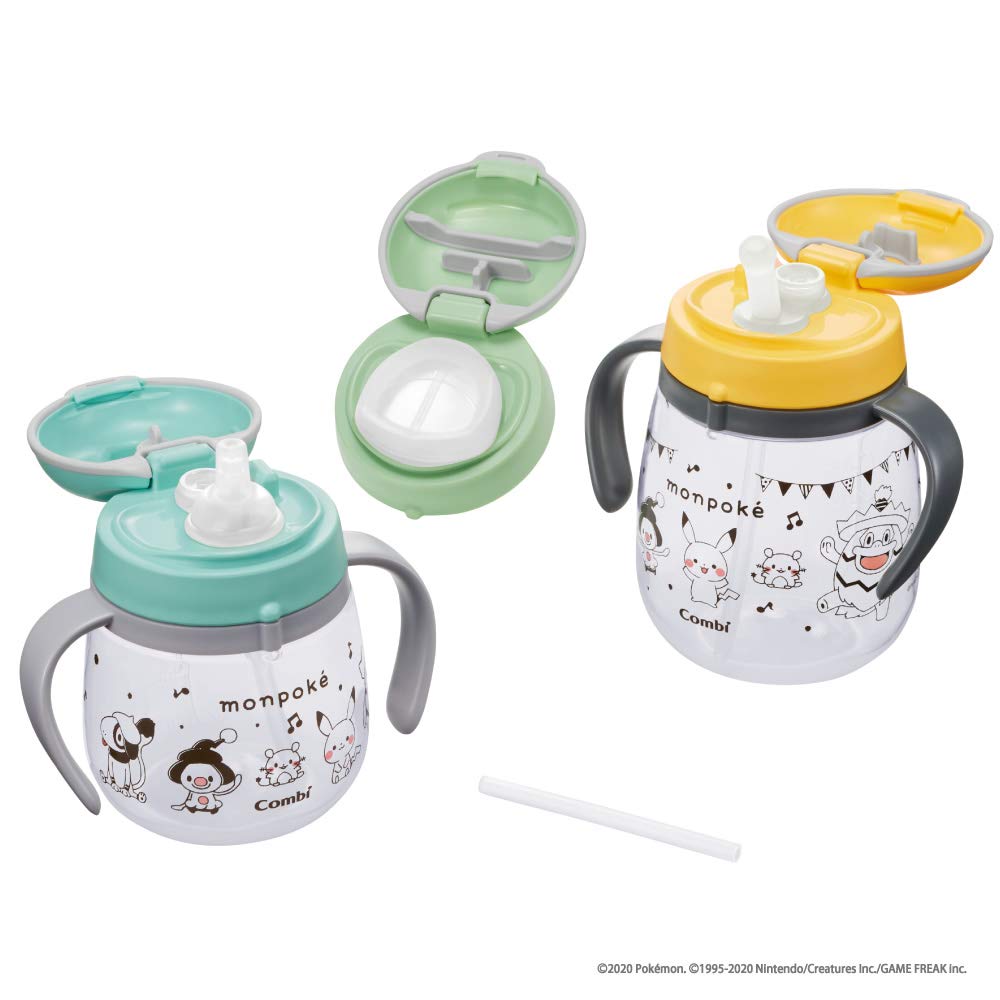 COMBI Polypropylene Rakumug Exciting Drink Set (PP) (Monpoke)